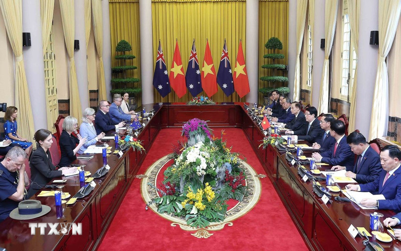 Quyết tâm đưa quan hệ Việt Nam-Australia phát triển mạnh mẽ hơn trong giai đoạn mới